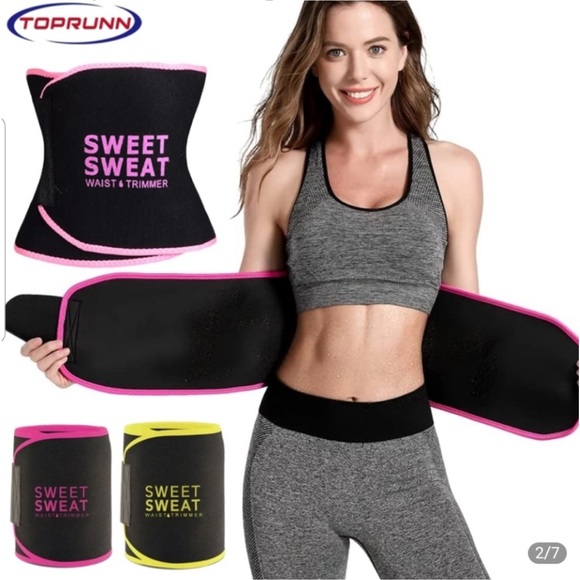 Sweet Sweat Waist Trimmer with Wash Bag Size- Med 33”-38” - Picture 6 of 9